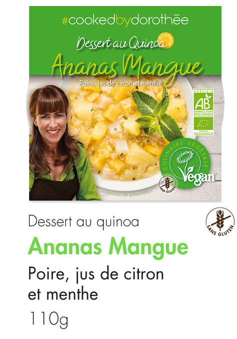 Dessert Quinoa Ananas Mangue